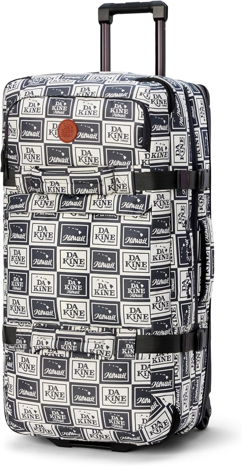 Dakine - Unisex Split Roller Luggage Bag - Durable Construction - Split-WingCollapsible Brace Level - Exterior Quick Access Pockets - Multiple Color Choices - 110L