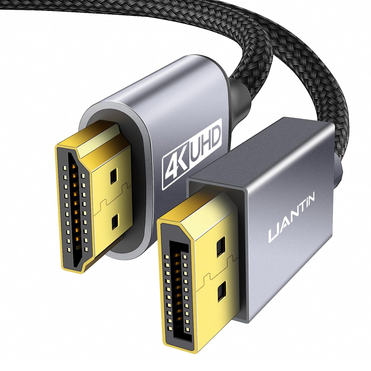 UANTIN 4K DisplayPort to HDMI Cable