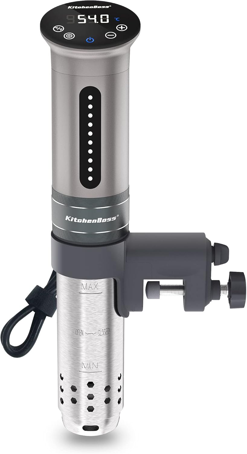 Sous Vide Cooker 1100 Watts | IPX7 Waterproof | Water Cooker, Suvee vide machine | Accurate Temperature Control |Thermal Immersion Circulator (Silver)