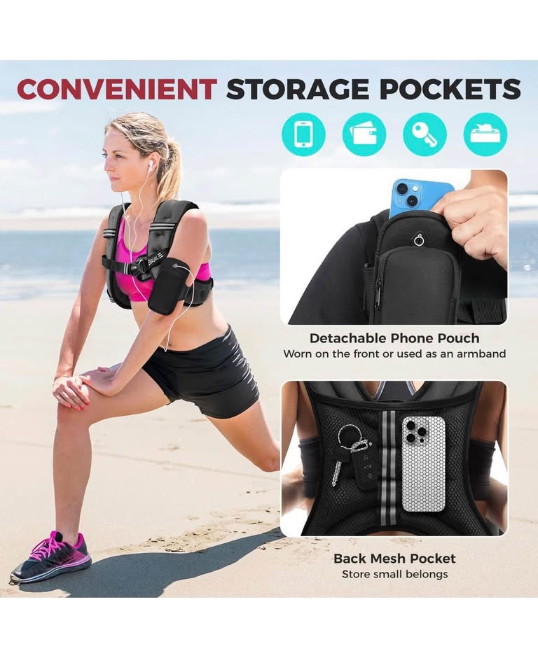 BAGAIL Weighted Vest 10 LBS alternate view