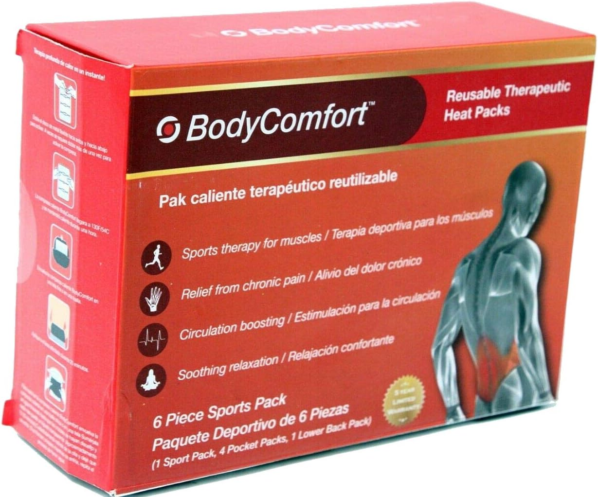 Body Comfort - Reusable Therapeutic Heat Packs alternate view